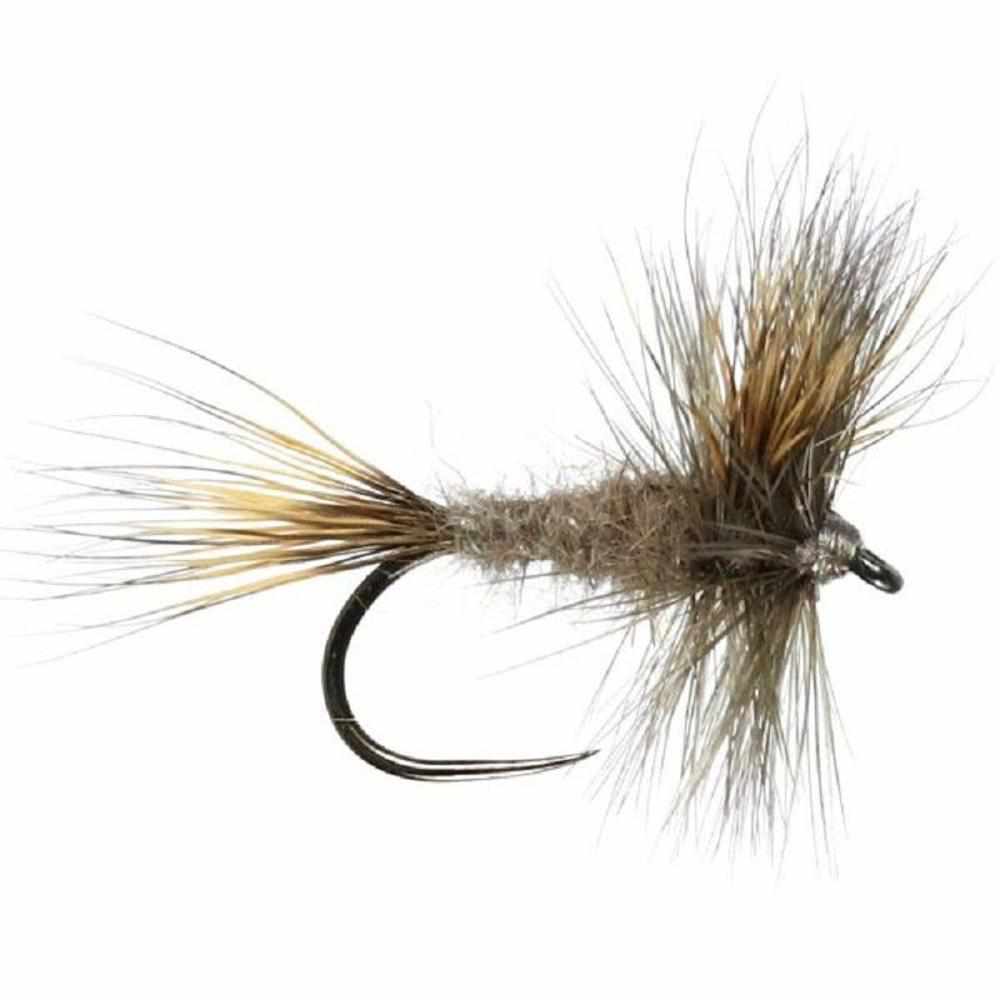 Grey Wulff s14 Barbless - Gamefishltd
