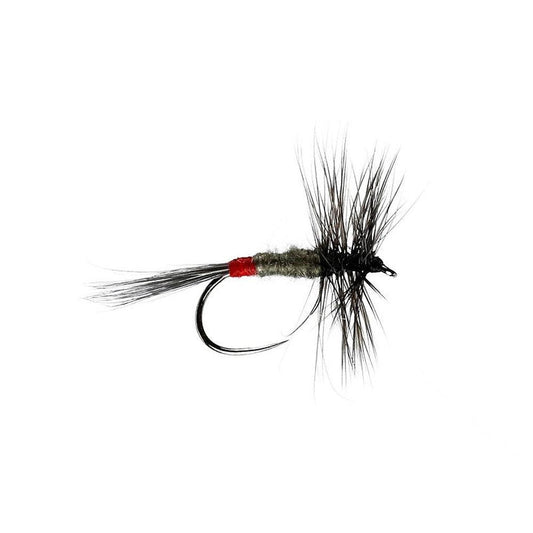 Iron Blue Dun Hackled Dry Fly-Gamefish