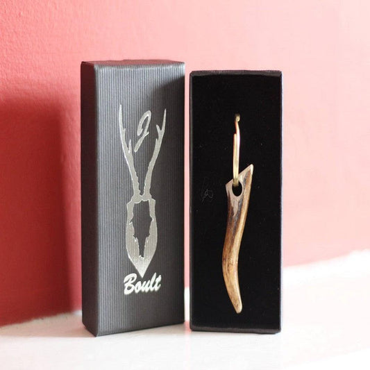 J Boult Designs - Red Deer Antler Key ring-Gamefish