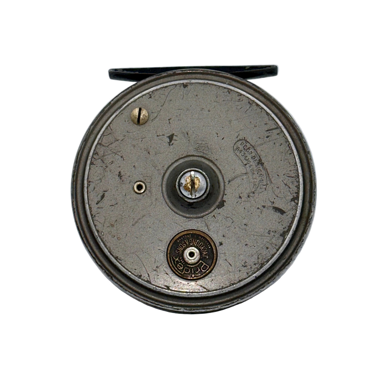 J.W. Young & Sons 3½" Vintage Trout Fly Reel – Grey