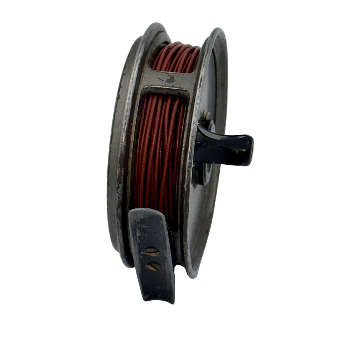 J.W. Young & Sons 3½" Vintage Trout Fly Reel – Grey