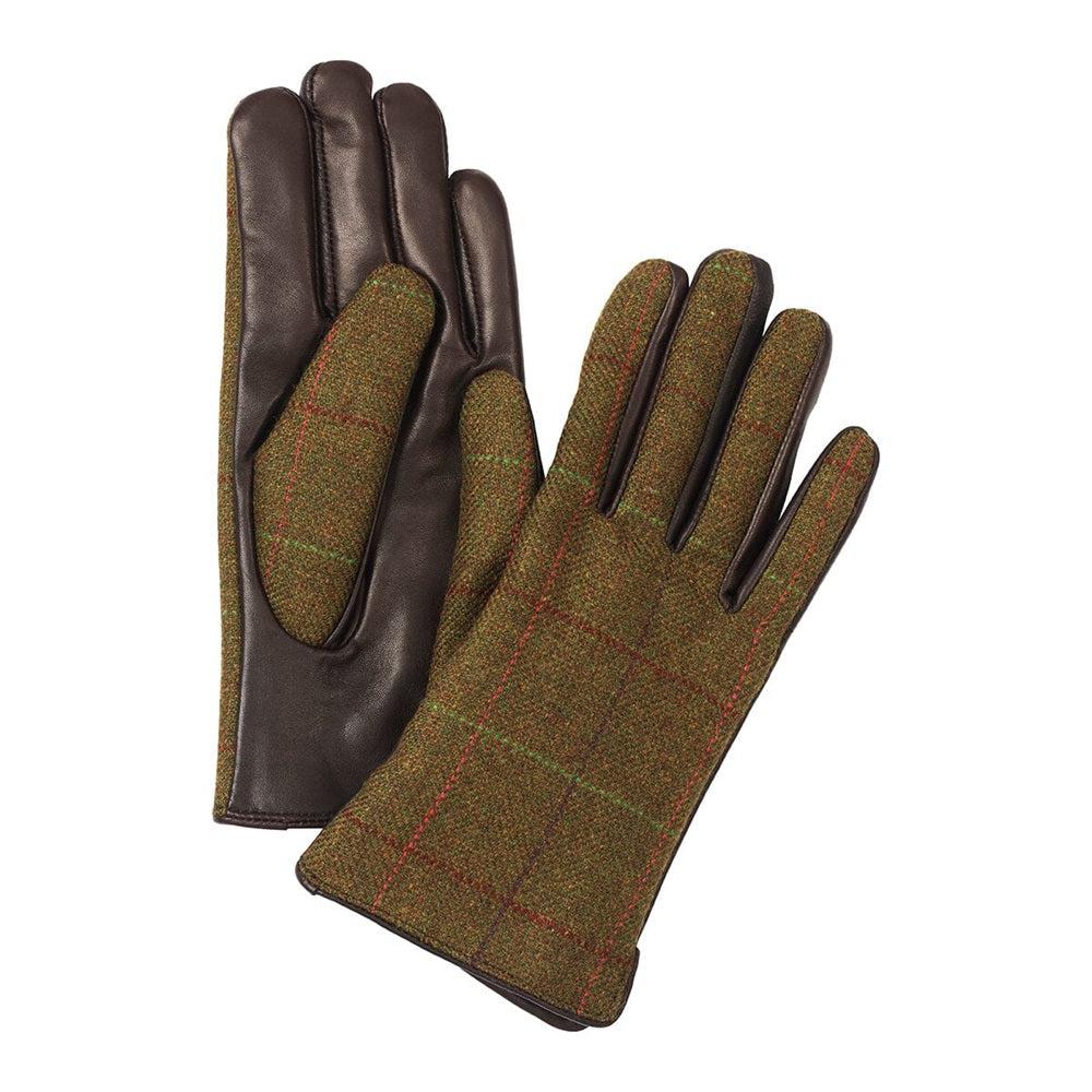 Laksen Burley Ladies Tweed & Leather Glove-Gamefish