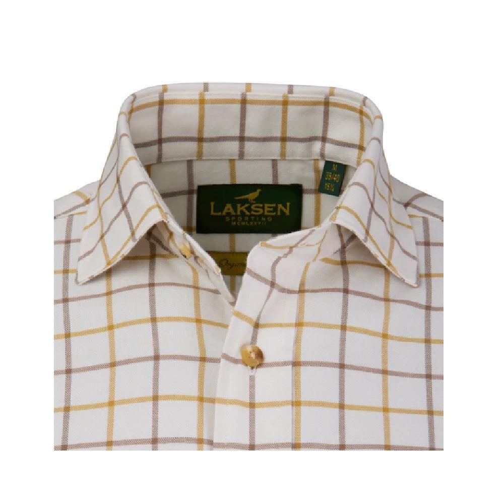 Laksen Edgar Brushed Organic Cotton Shirt-Gamefish