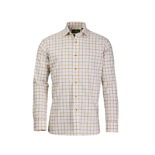 Laksen Edgar Brushed Organic Cotton Shirt-Gamefish