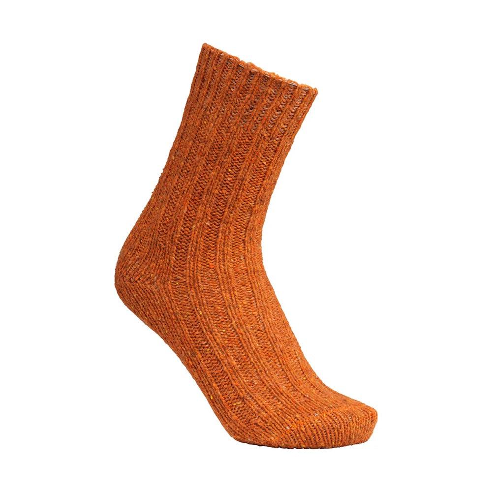 Laksen Firenze Wool Comfy Sock - Orange-Gamefish