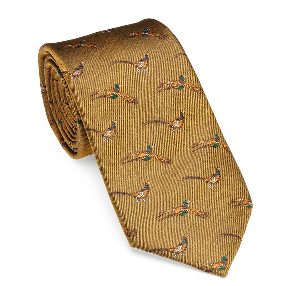 Laksen Pheasant Silk Ties-Gamefish