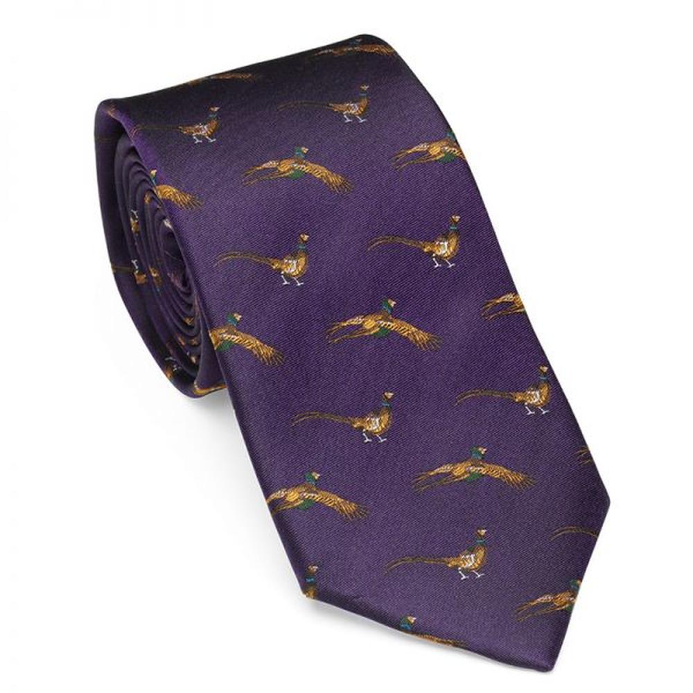 Laksen Pheasant Silk Ties-Gamefish