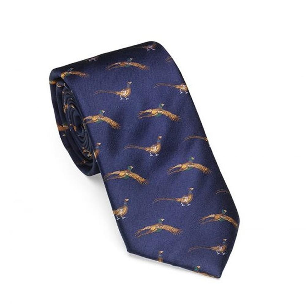 Laksen Pheasant Silk Ties-Gamefish