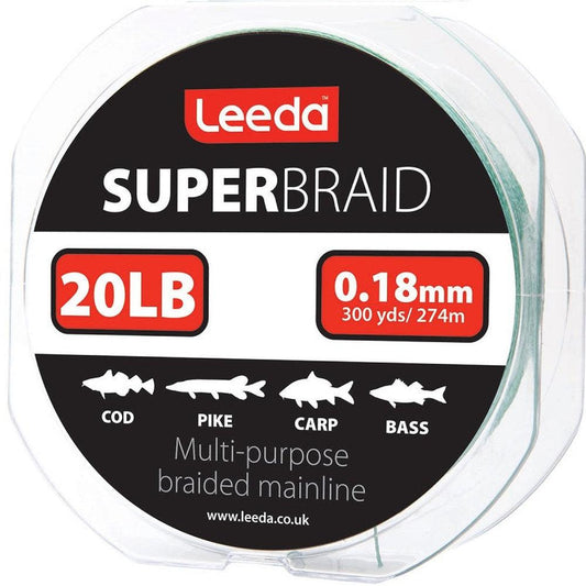 Leeda Super Braid Spinning Line-Gamefish