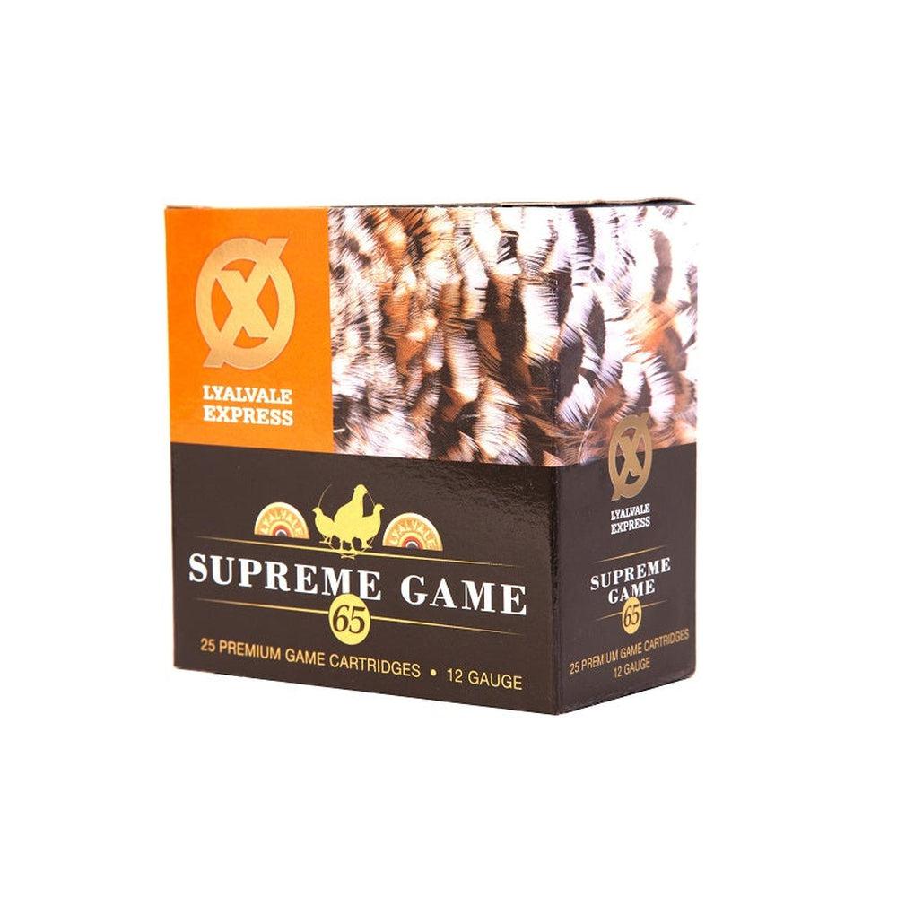 Lyalvale Super Game 12 Gauge - 32g - No5 - Fibre - Box of 25-Gamefish