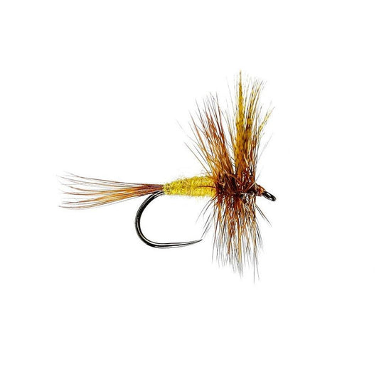 March Brown Winged Barbless Dry Fly-Gamefish