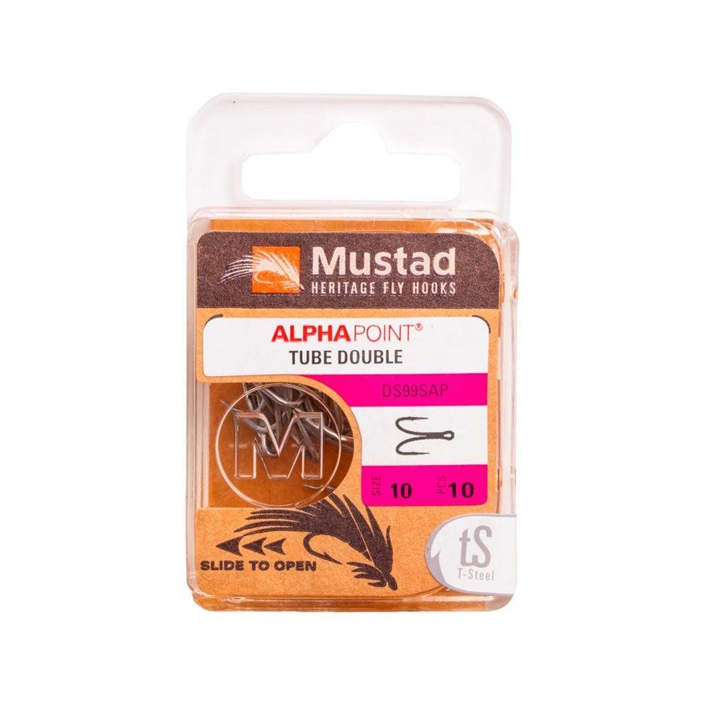 Mustad Heritage DS99S Salmon Tube Doubles-Gamefish