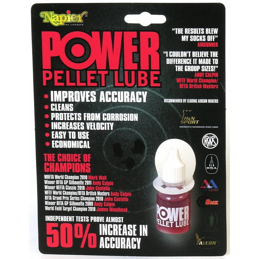 Napier Power Pellet Lube 10ml-Gamefish