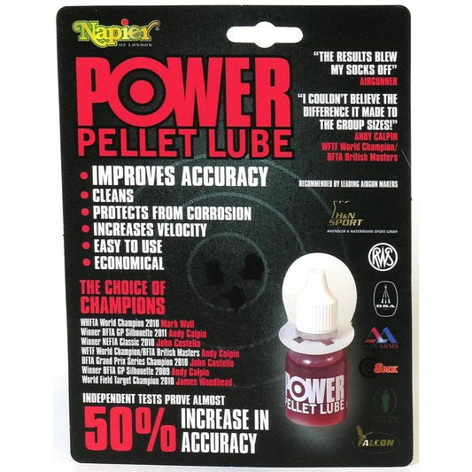 Napier Power Pellet Lube 10ml-Gamefish
