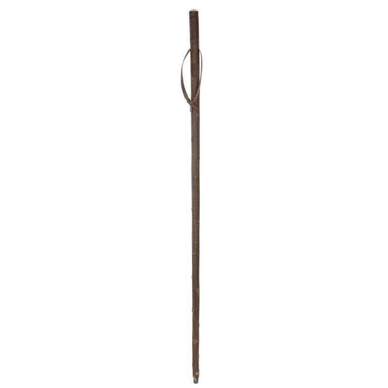 Natural Chestnut Hiker Stick with Bark