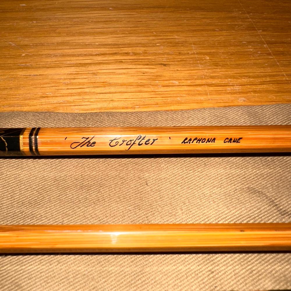 Norcro Fishing Tackle "The Crofter" Raphona Cane 9' #7 Fly Rod-Gamefish