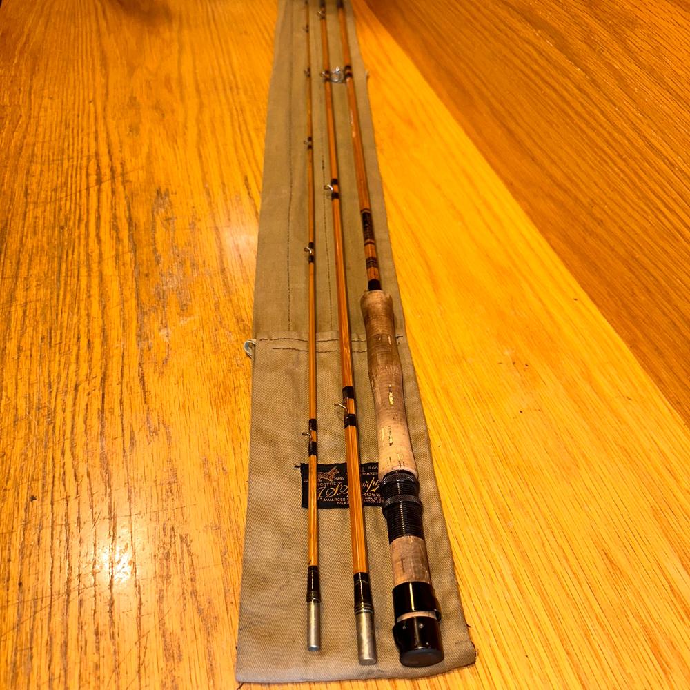 Norcro Fishing Tackle "The Crofter" Raphona Cane 9' #7 Fly Rod-Gamefish