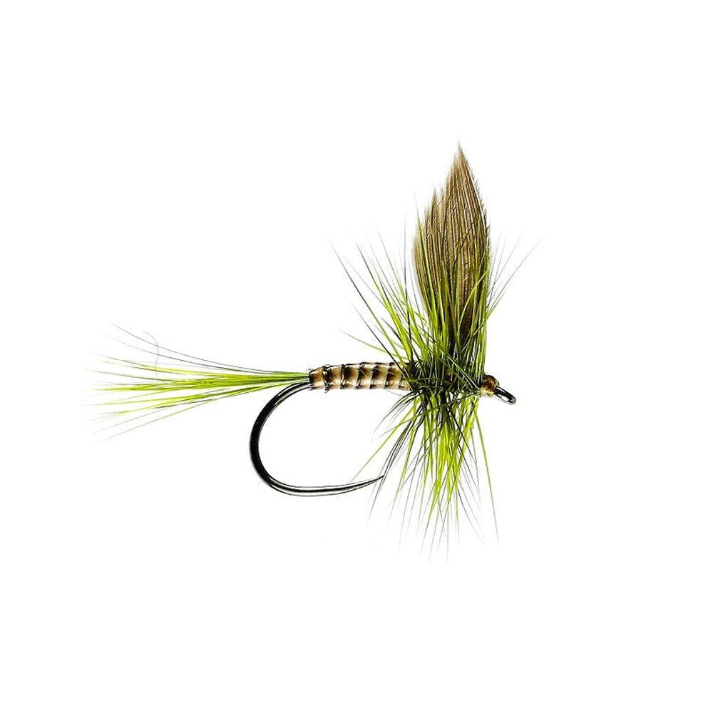 Olive Dunn Winged Dry Fly-Gamefish