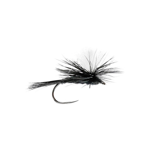 Parachute Black Gnat Dry Fly-Gamefish