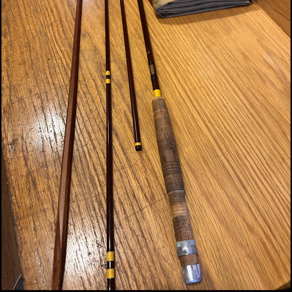 "RARE" Hardy Fibalite "Riccardi" – 7' #6 Trout Fly Rod-Gamefish