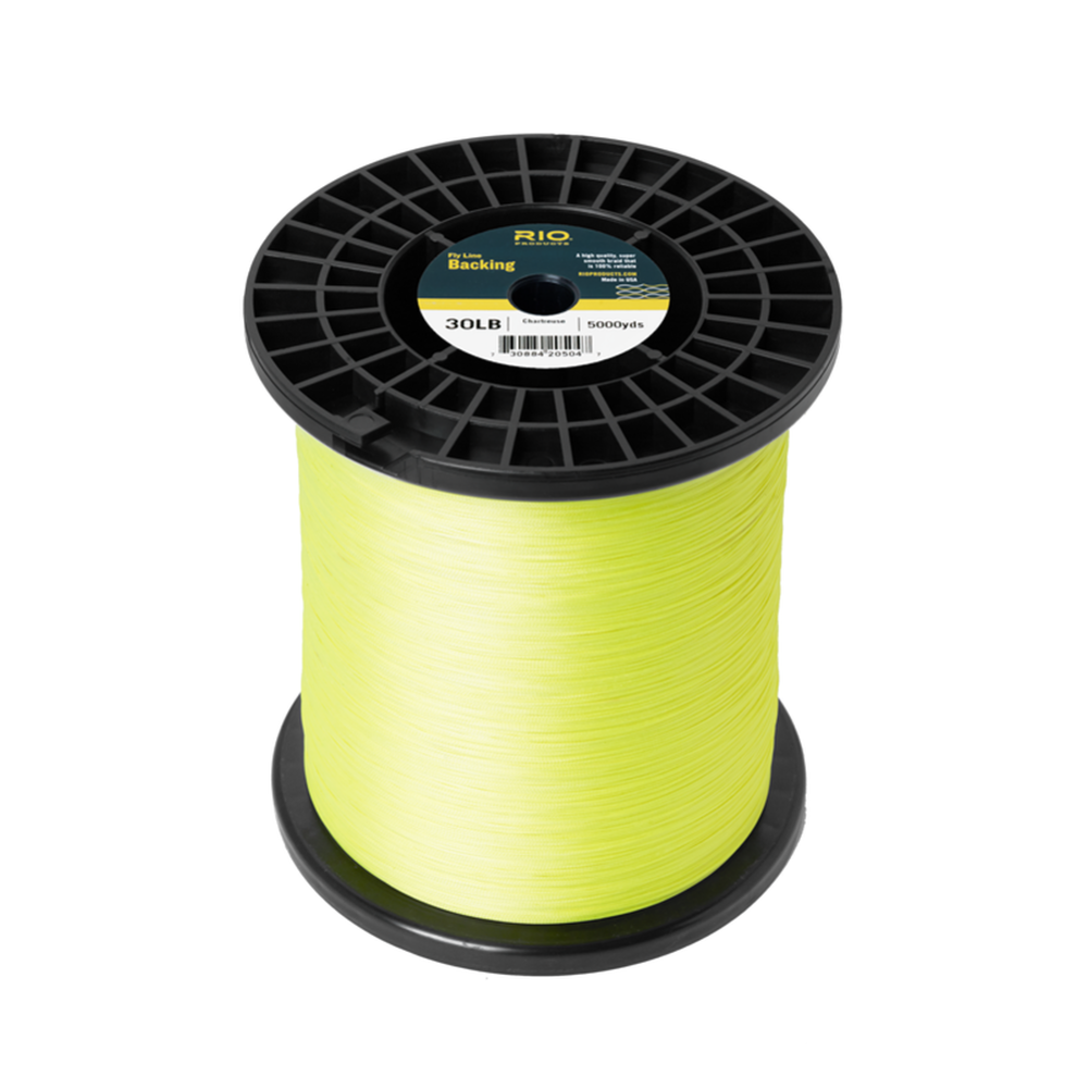 Rio Fly Line Backing-30lb-100yds-Chartreuse