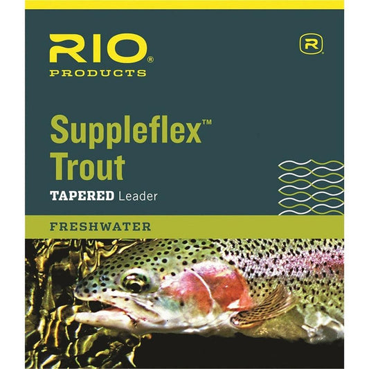 Rio Suppleflex Trout Tapered Leader-Gamefish