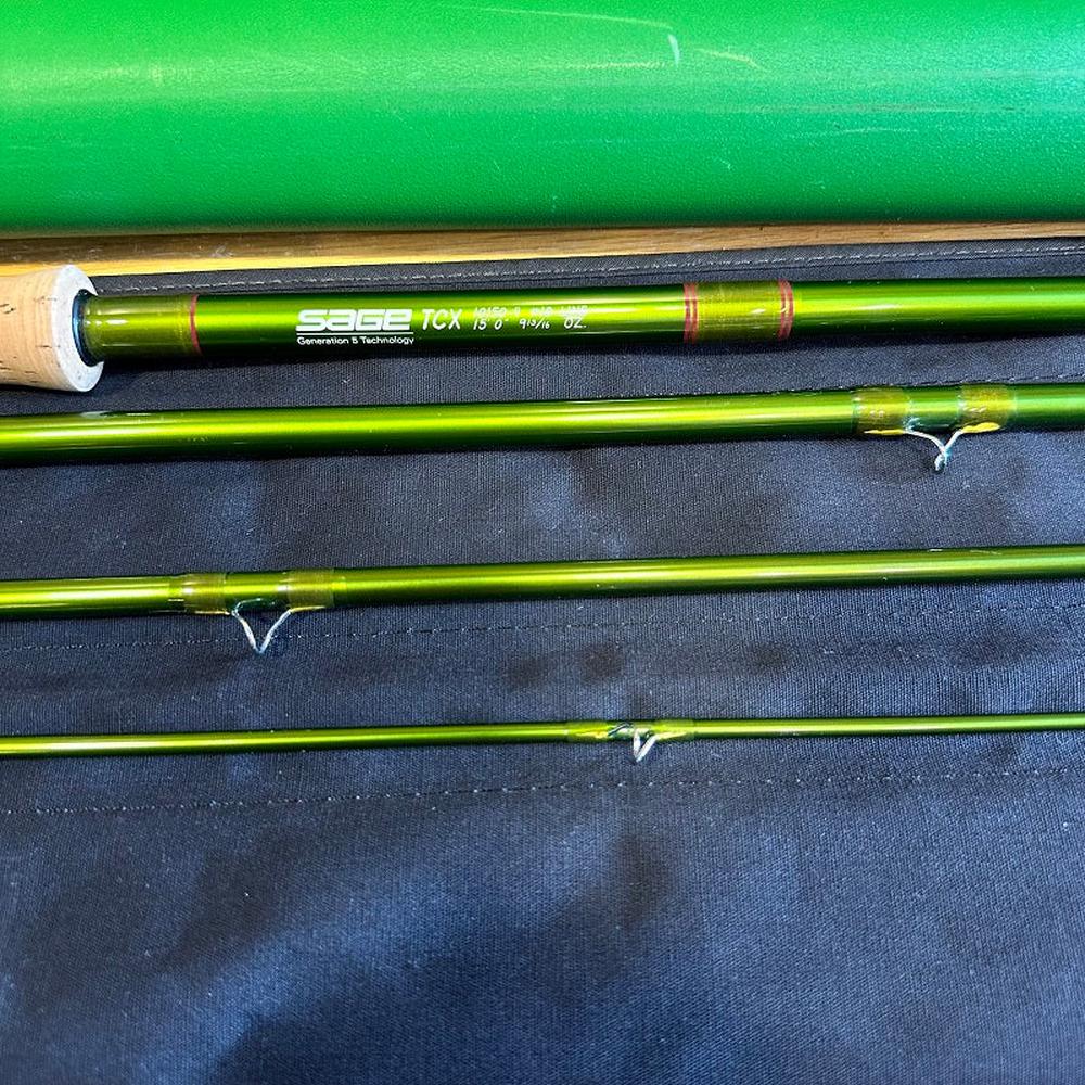 SAGE TCX 10150-4 15ft #10 美品 ダブルハンド SAGE TCX 10150-4 15ft #10 美品 ダブルハンド Sage Tcx Fly Rod