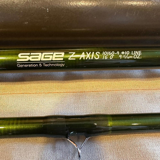 Sage Z-Axis 16ft #10 Salmon Fly Rod – 10160-4-Gamefish