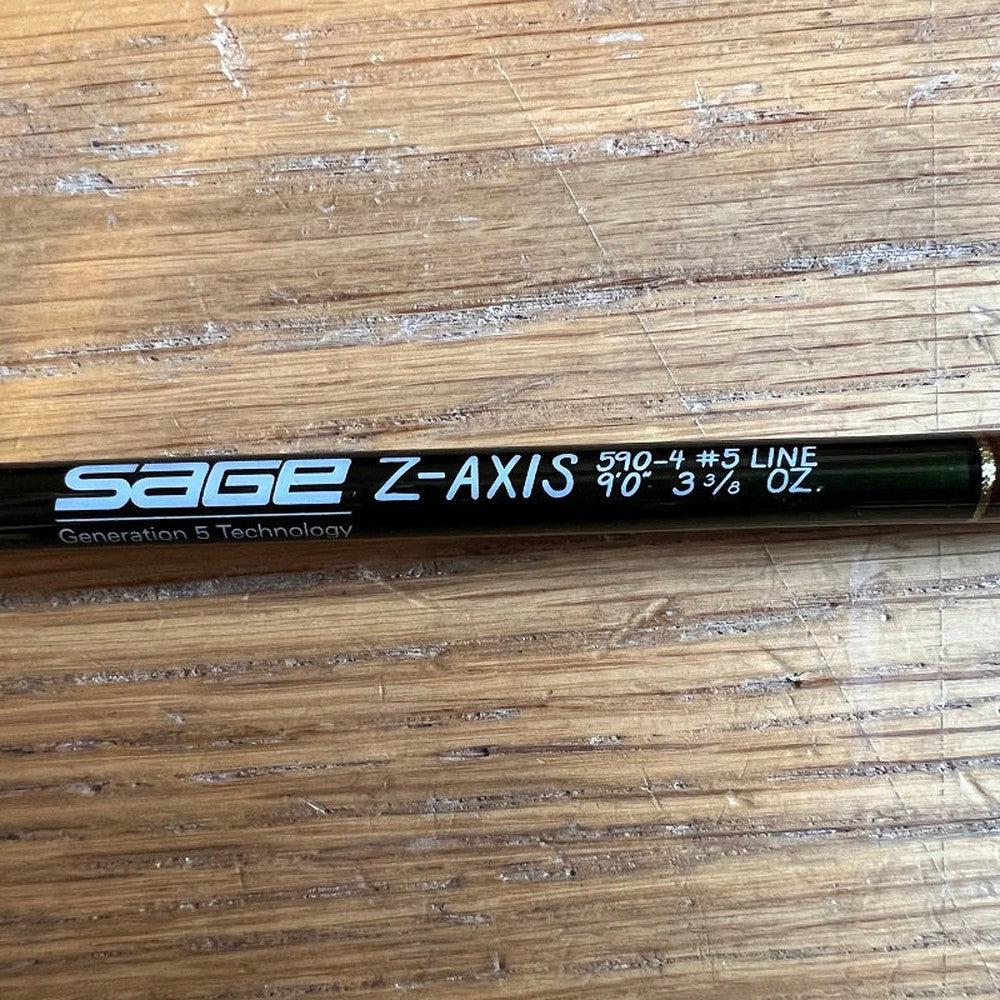 Sage Z Axis 9' #5 4 Piece Fly Rod-Gamefish