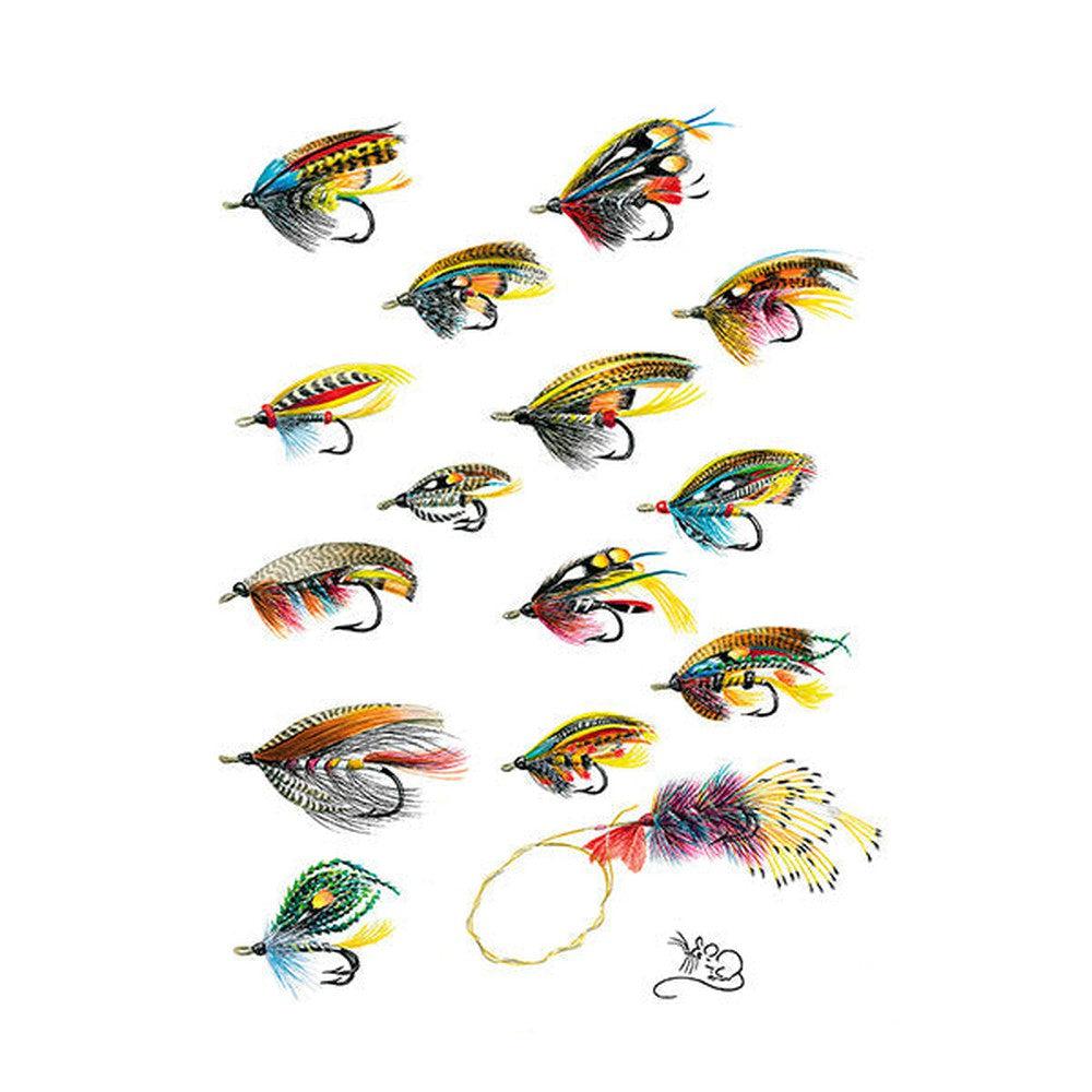 Salmon Flies Card-Gamefish