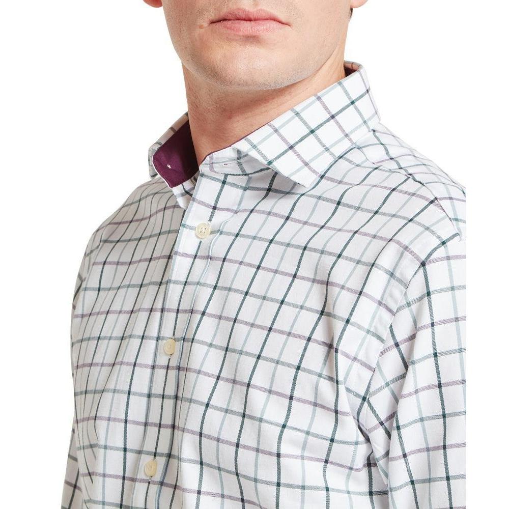Schoffel Baconsthorpe Tailored - Deep Purple Check-Gamefish
