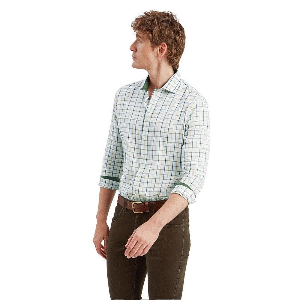 Schoffel Baconsthorpe Tailored Shirt - Woodland Check-Gamefish