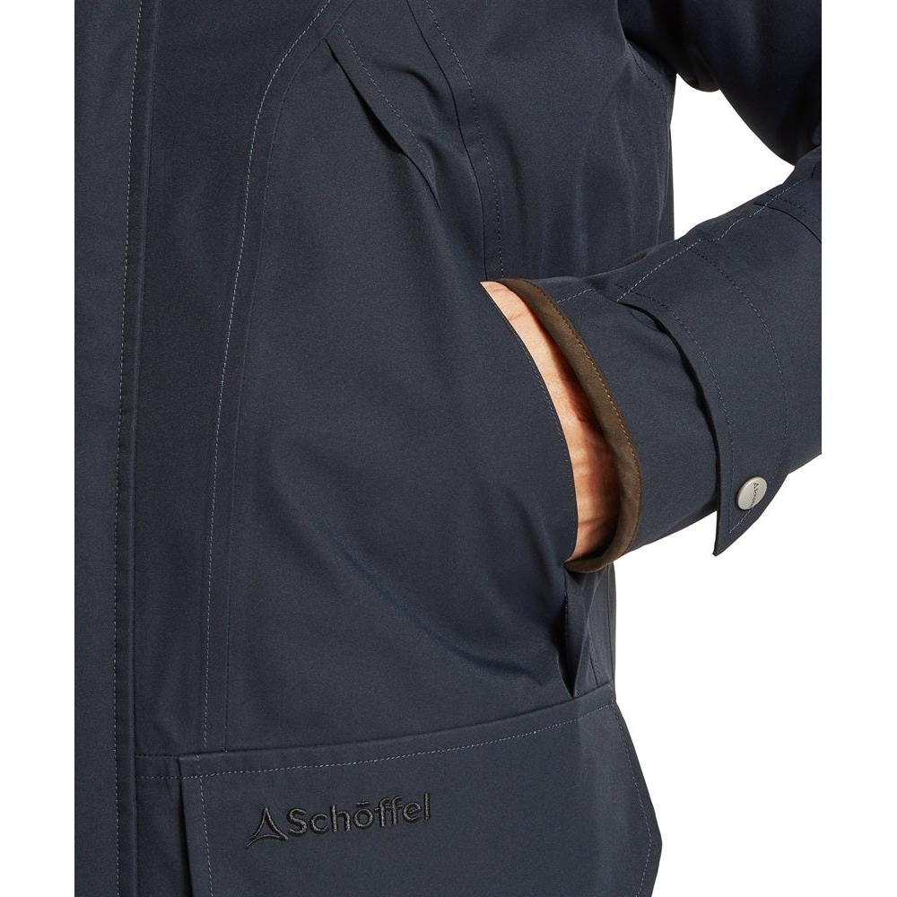 Schoffel Barrow Country Coat - Carbon Navy-Gamefish