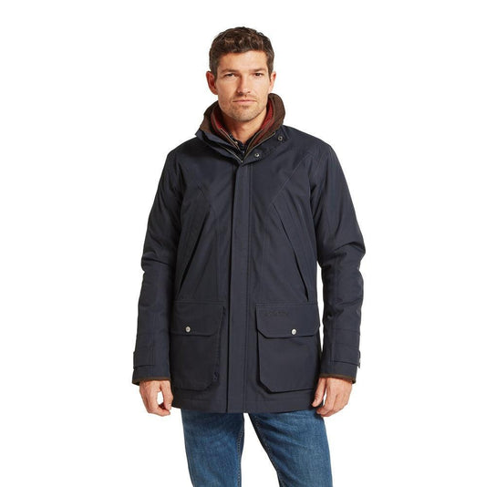 Schoffel Barrow Country Coat - Carbon Navy-Gamefish