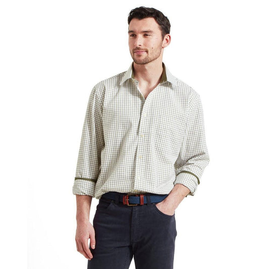 Schoffel Brancaster Classic Shirt - Oxford Navy Check-Gamefish