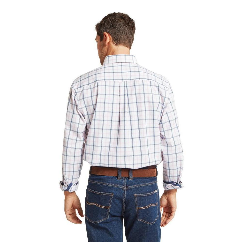 Schoffel Brancaster Classic Shirt - Stone Blue Check-Gamefish