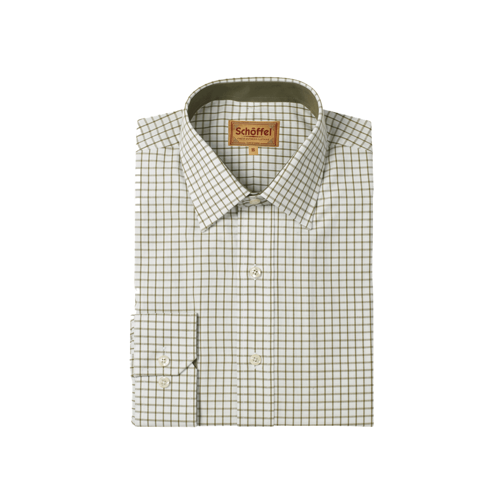 Schoffel Cambridge Classic Shirt - Olive-Gamefish