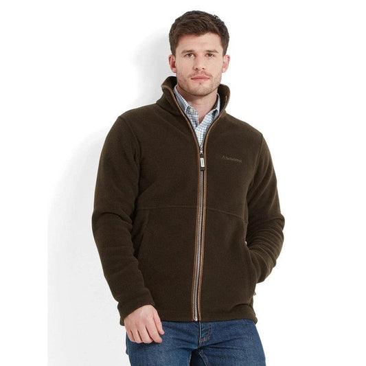 Schoffel Cottesmore Fleece Jacket - Dark Olive-Gamefish