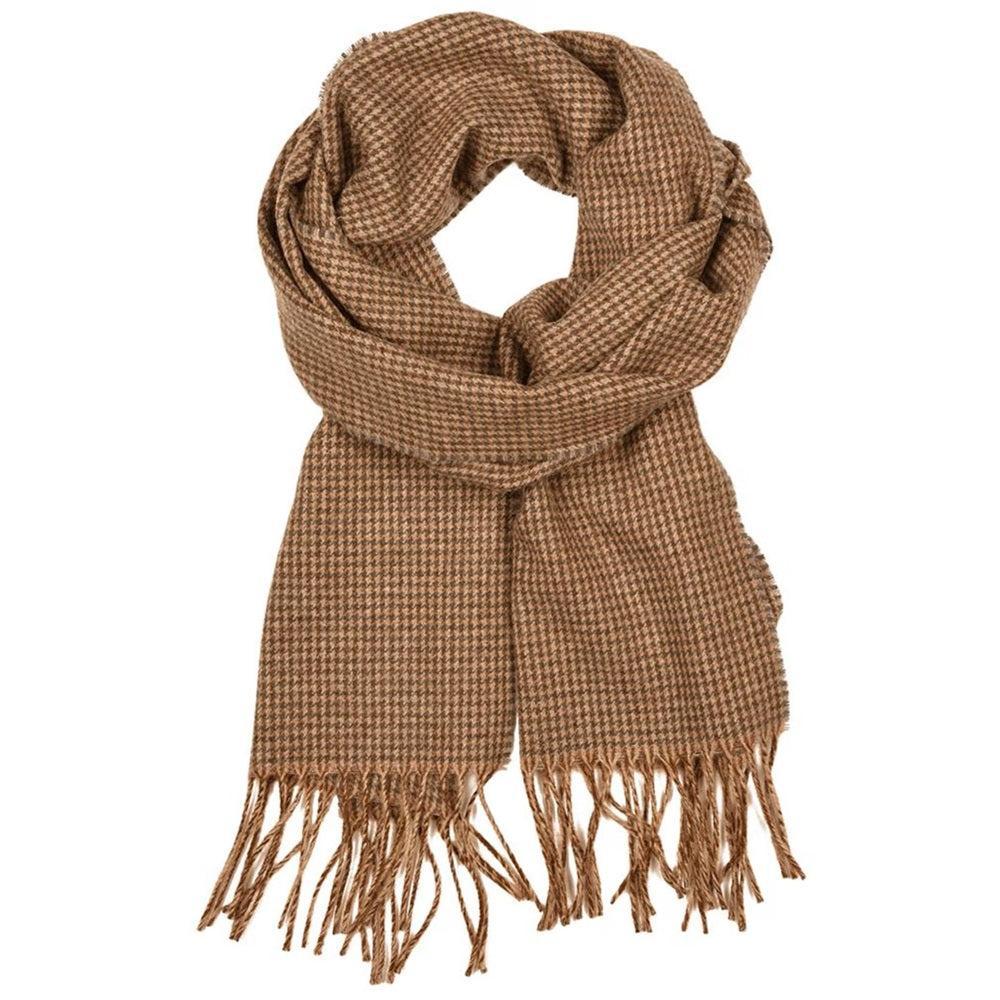 Schoffel Edale Scarf - Houndstooth Tweed-Gamefish
