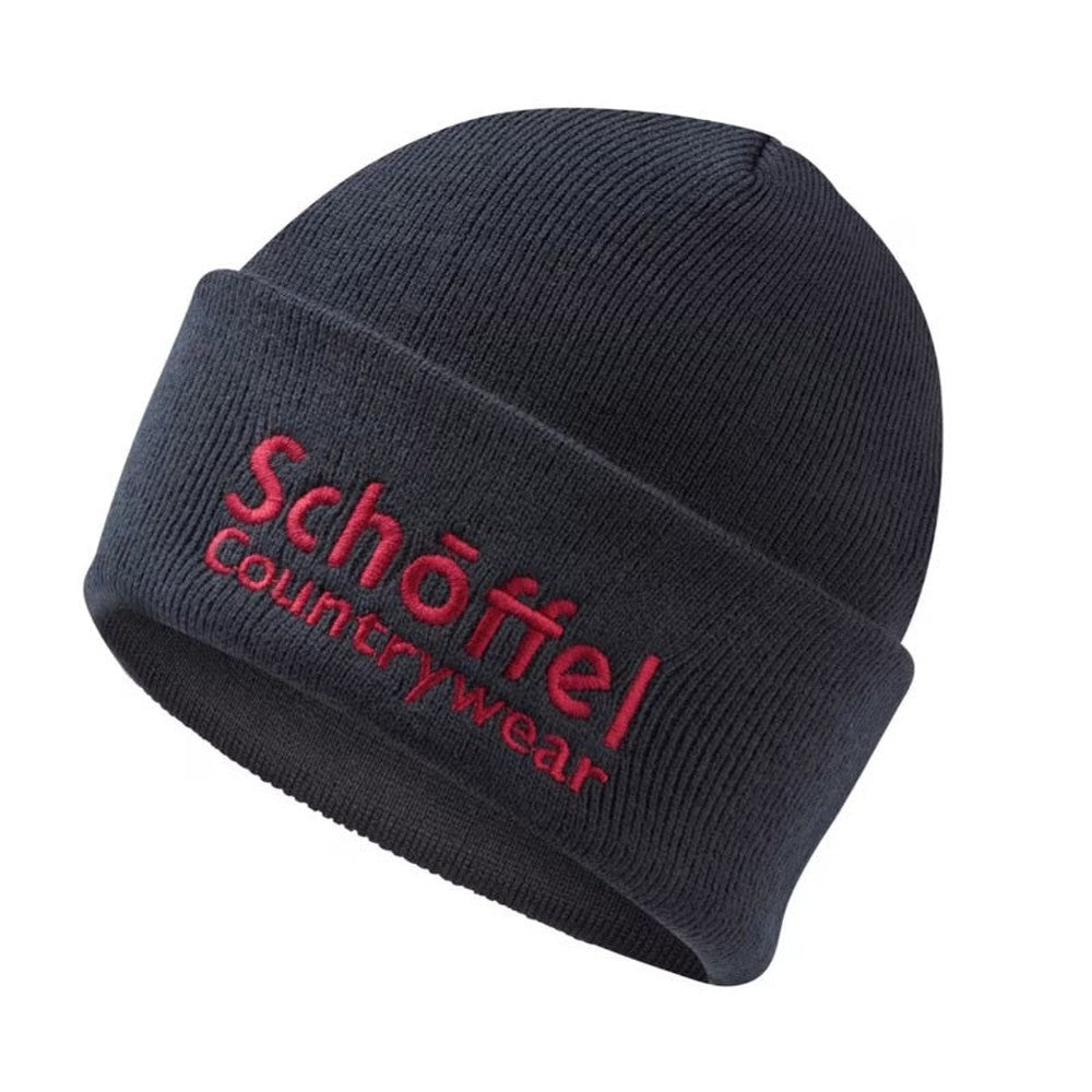 schoffel Exeter Beanie Hat - Navy-Gamefish