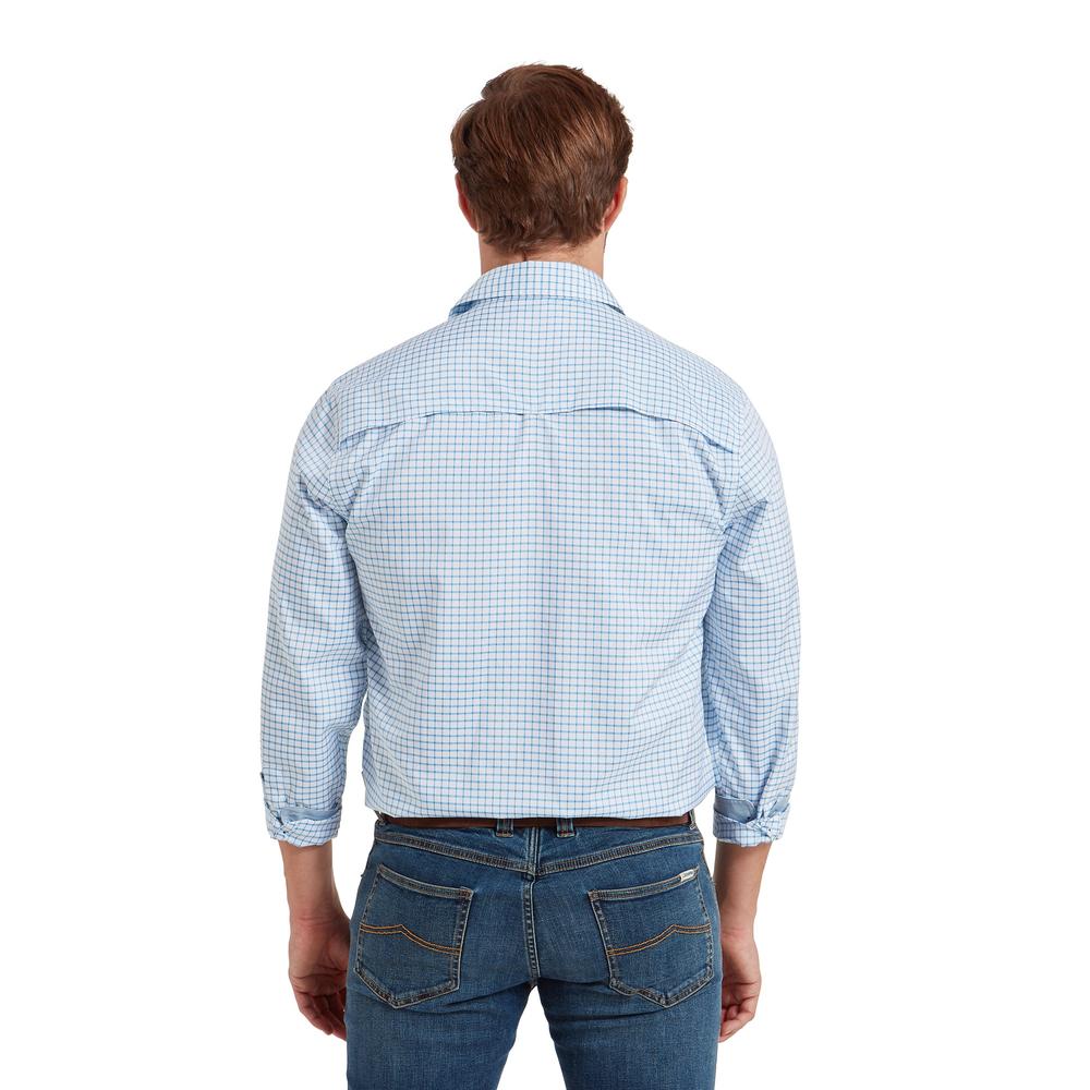 Schoffel Findhorn Technical Fishing -Mykonos Blue Check-Gamefish