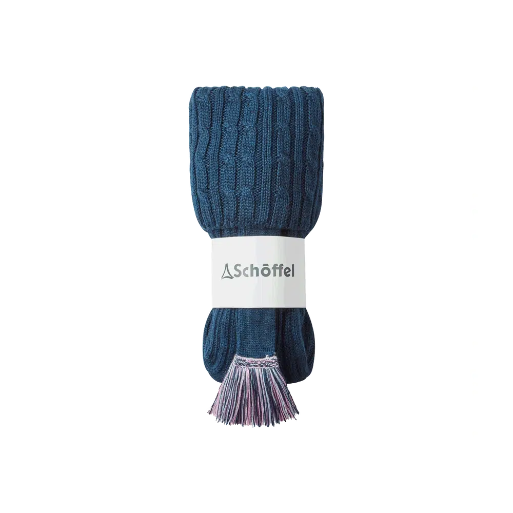 Schoffel Lilymere sock - Petrol Blue-Gamefish