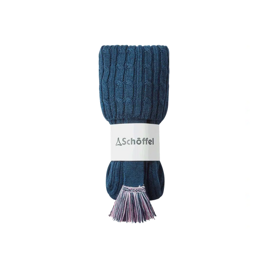 Schoffel Lilymere sock - Petrol Blue-Gamefish