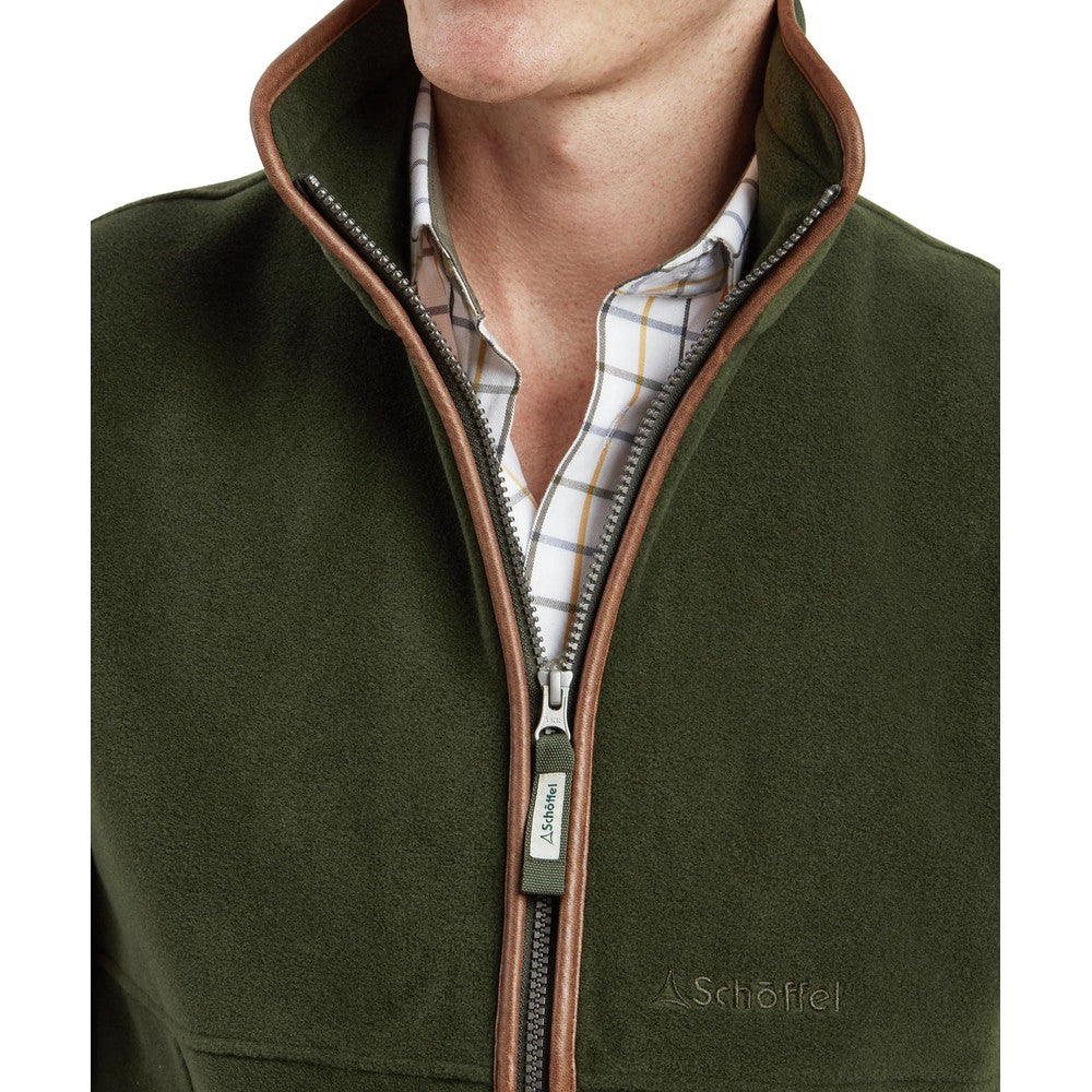 Schoffel Oakham Fleece Gilet - Forest-Gamefish