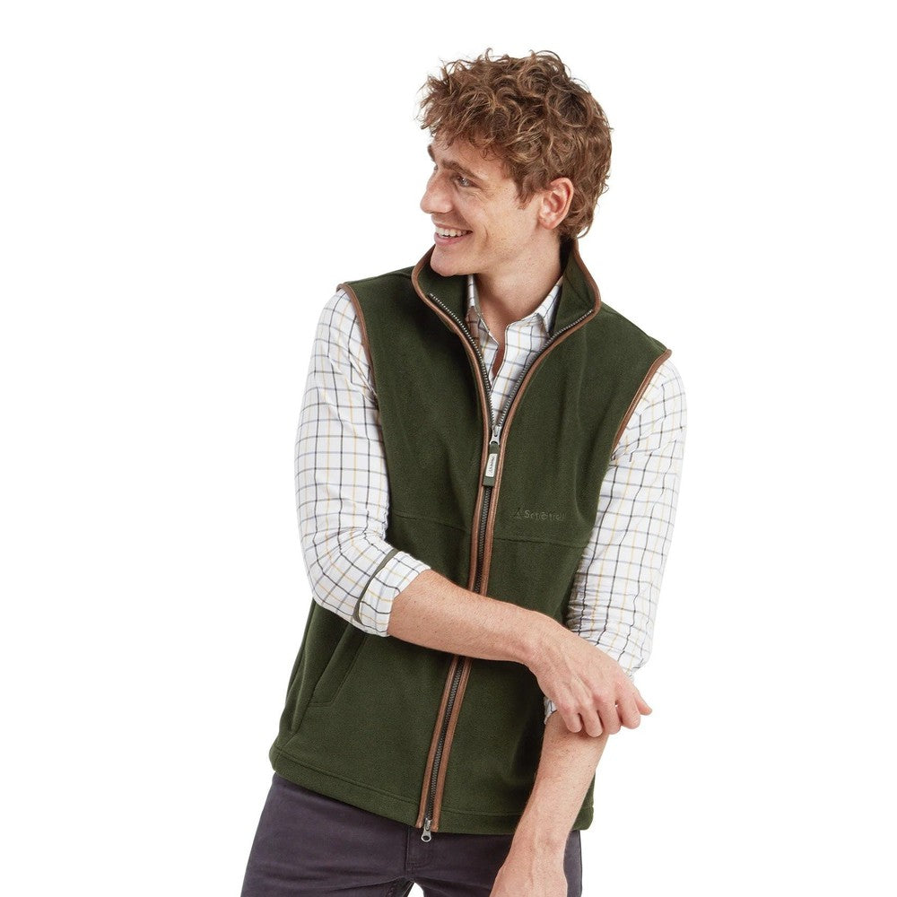 Schoffel Oakham Fleece Gilet - Forest-Gamefish