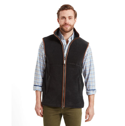 Schoffel Oakham Fleece Gilet - Gunmetal-Gamefish