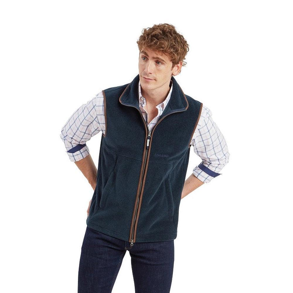 Schoffel Oakham Fleece Gilet - Petrol Blue-Gamefish