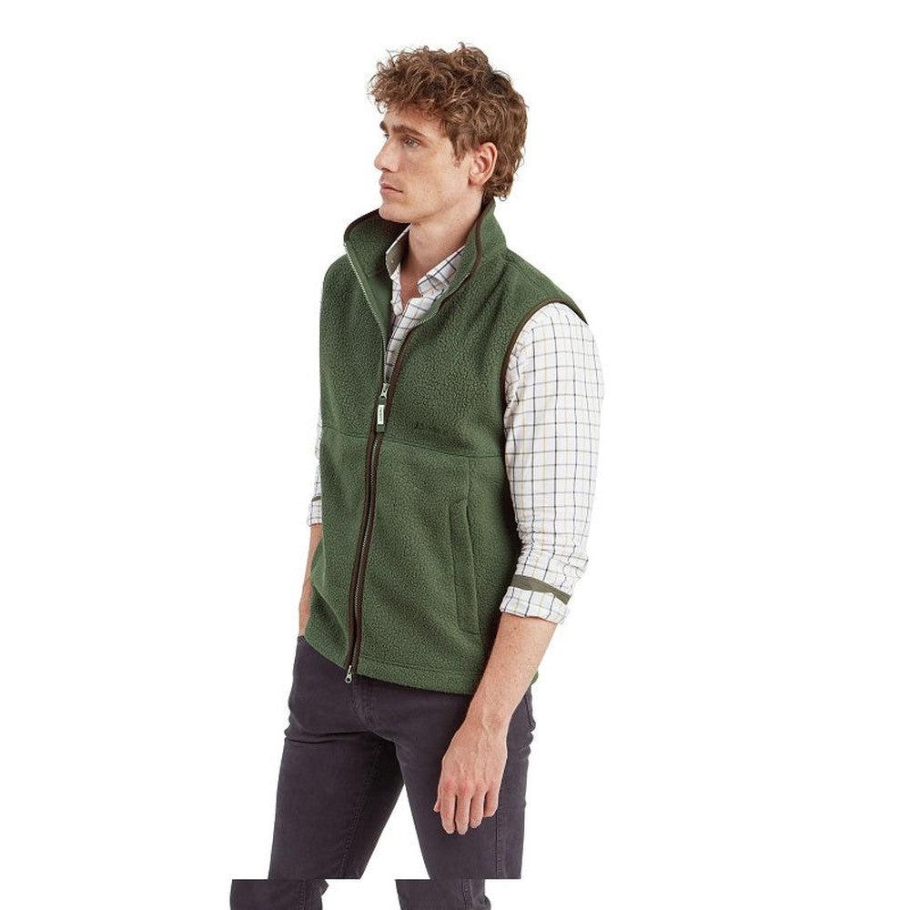 Schoffel Oakham Retro Fleece Gilet - Woodland-Gamefish