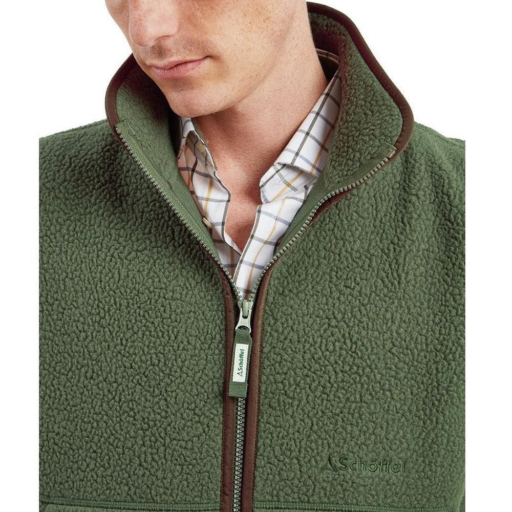 Schoffel Oakham Retro Fleece Gilet - Woodland-Gamefish