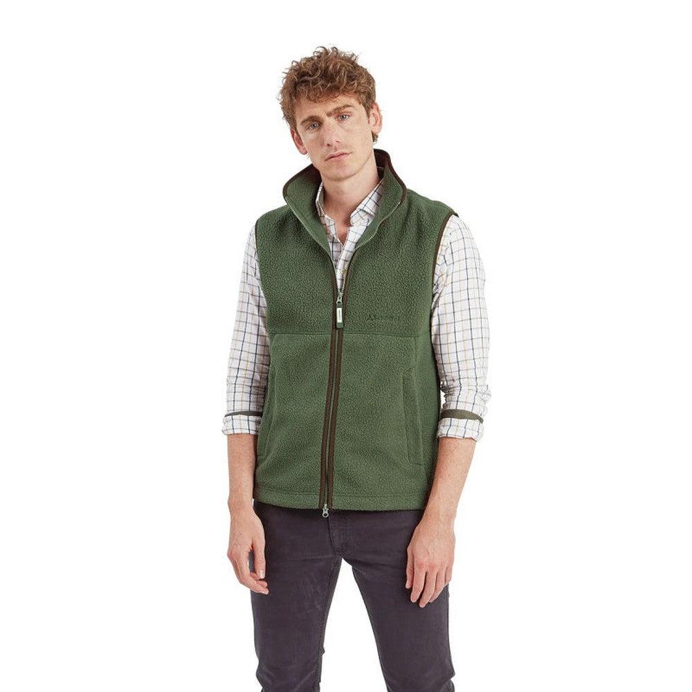 Schoffel Oakham Retro Fleece Gilet - Woodland-Gamefish